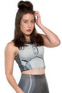 Platinum Crop Top